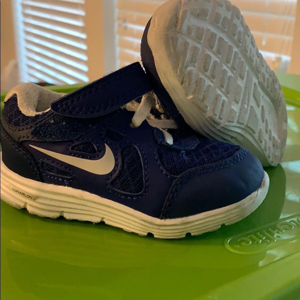 Blue Toddler Nike Shoes